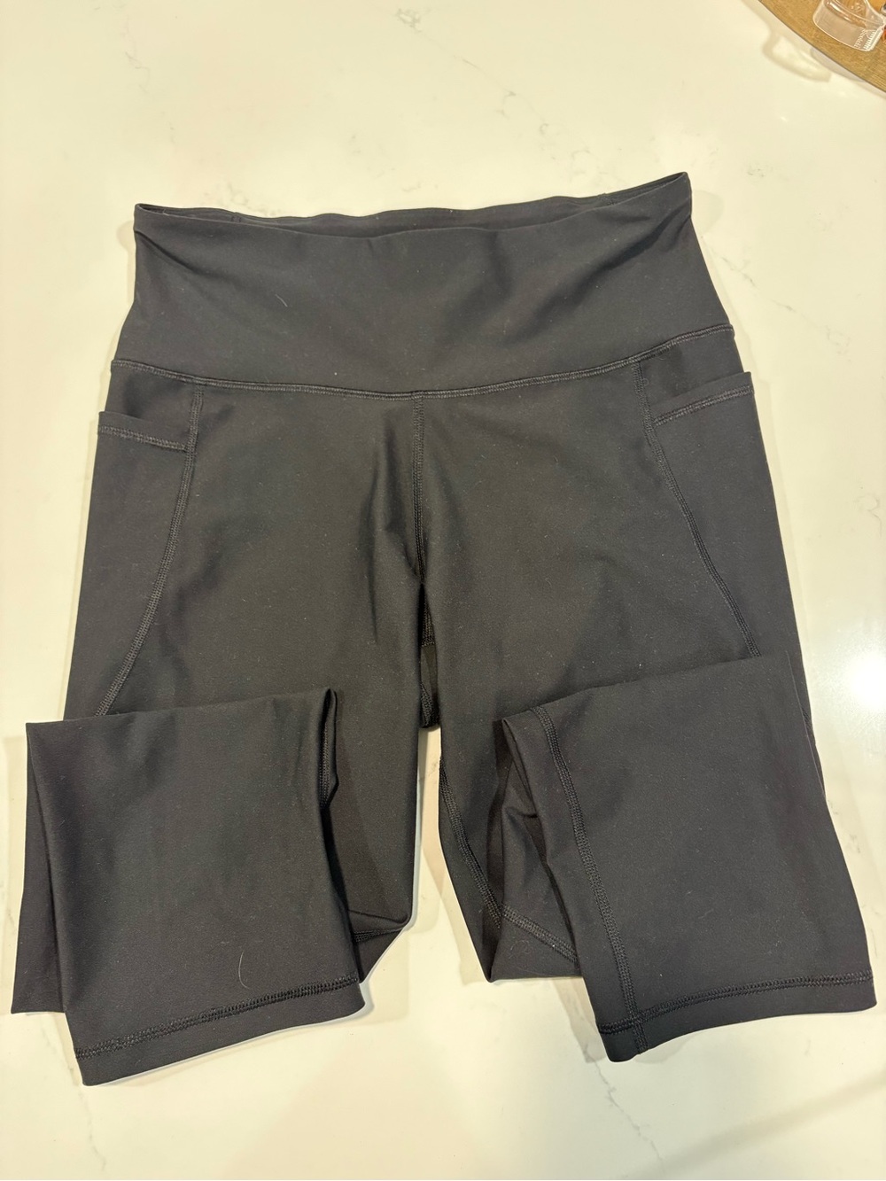 WMNS Old Navy Active Powersoft Black Leggings Sz Large
